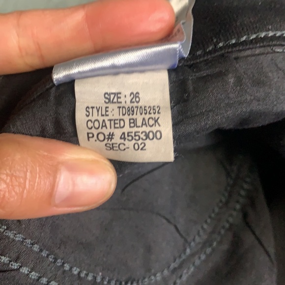 Joe’s Jeans Coated Black Skinny Jean - Picture 5 of 7